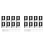 8pcs Metal Mirror Holder Kit, Mirror Clips with Screws silver 1