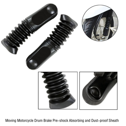 5 Pair Motorcycle Absorber Cover Front Shock Rubber for JOG50 1