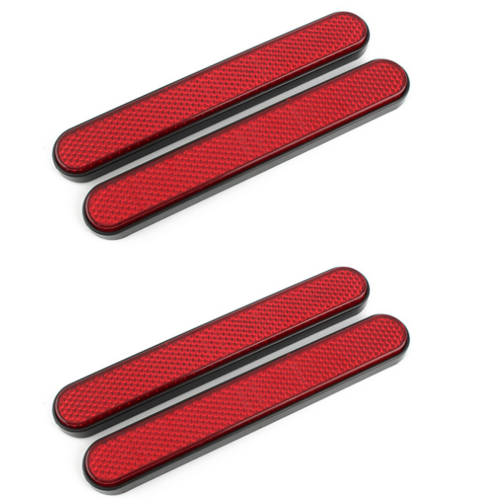 Motorcycle Front Fork Reflector for Softail 883 1200 Red