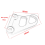 Motorcycle Chain Guide Guard for TW200 200(Black) 4