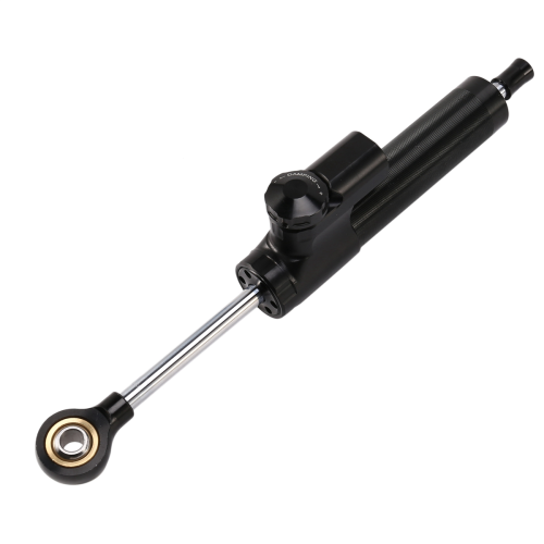 Universal Lenkungsdämpfer Motorrad Stabilisator Linear Reversed Schwarz 2