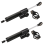 Universal Lenkungsdämpfer Motorrad Stabilisator Linear Reversed Schwarz 2