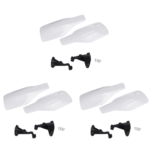 Motocross Handguard Motorcycle Hand Guard Protector White