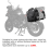 Borsa laterale universale Rhinowalk Motorcycle Bag 20L, nera 7