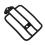 Motorcycle Rack Backrest Rear for (Black) 4