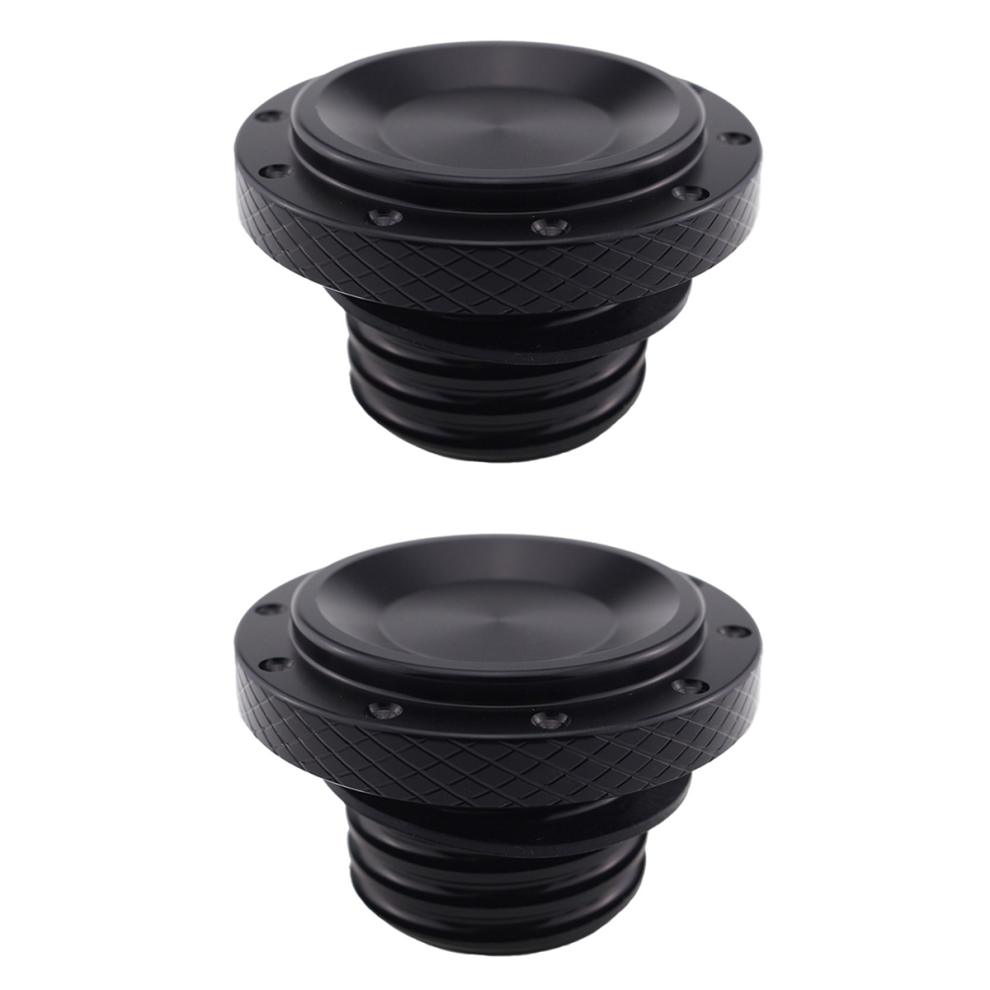 Fuel Gas Tank Cap Oil Fill Cover For Thruxton 1200 (Black) Black 4713147692019