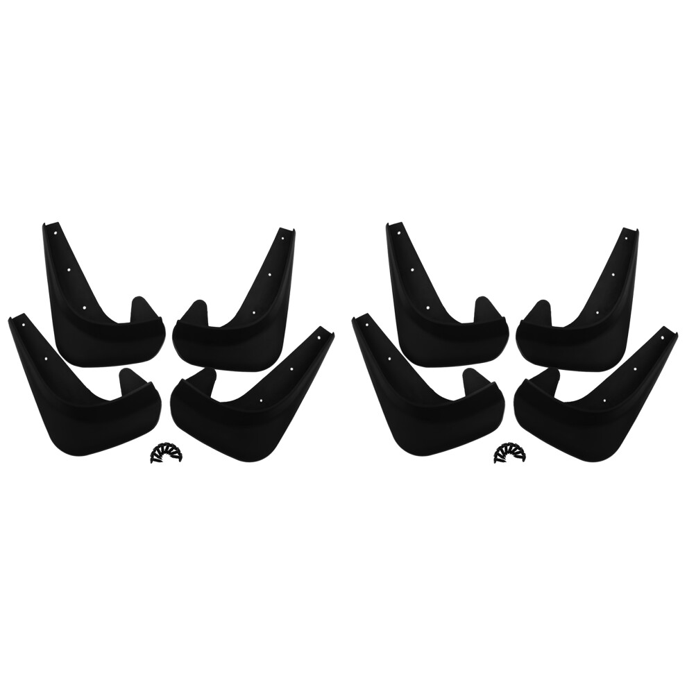 8X Mudflaps Mud Flaps Flap Splash Guards Mudguards Car Auto Van Suv 4713147631148