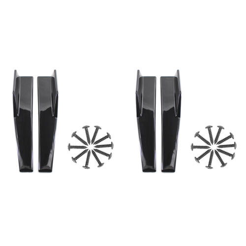Side Skirts Fits Universal Vehicles Black 450mm Splitter(Gloss Black)