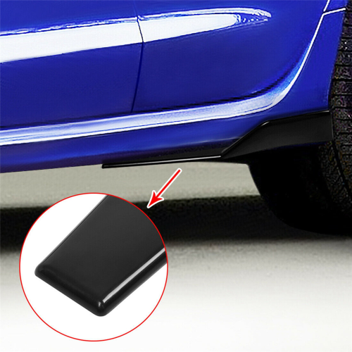 Side Skirts Fits Universal Vehicles Black 450mm Splitter(Gloss Black) 2