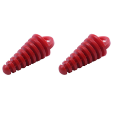 Muffler Pipe Exhaust Plug for Motorcycle 2 4 Stroke, Red