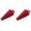 Muffler Pipe Exhaust Plug for Motorcycle 2 4 Stroke, Red 1