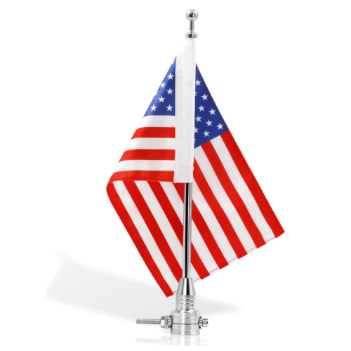 Motorcycle Decoration Adjustable Pole Mount Flag for Dyna Street 2