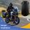 Parafango anteriore per motocicletta, colore nero 5