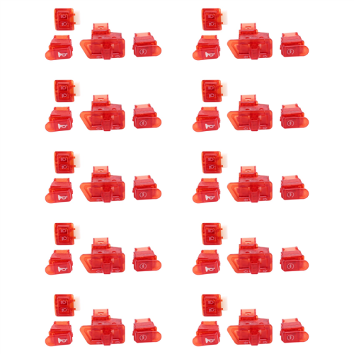 Interruttore clacson per moto per AF27 AF28 AF34 AF35 Rosso 1