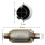 Inlet/Outlet Universal Catalytic Converter 5