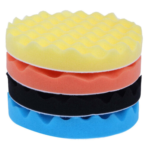 7inch/180mm Sponge Polishing Buffer Pad Kit Tool For Car Polisher 1