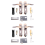 Indoor Household Door Handle for Home with Security Lock Key Set 1