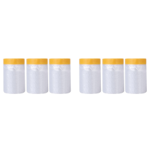 Dust Sheets Roll,Plastic Masking Film for Painting Furniture Covering