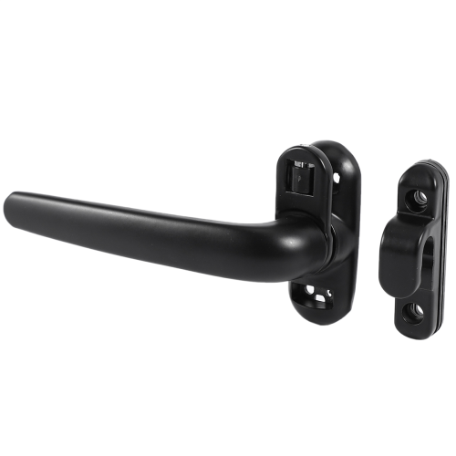 Door and Window Handle Lock Casement Window Lock Wheel Handle Black 1