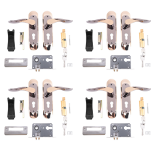 Indoor Household Door Handle for Home with Security Lock Key Set