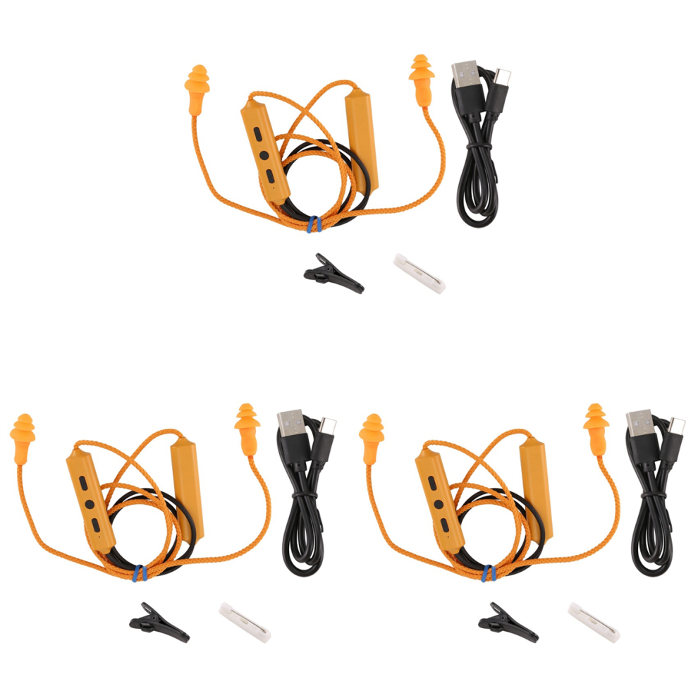 Ear Plugs Bluetooth Headset Noise Reduction Earphone For Work Hearing 4713147622047