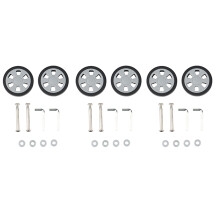 Aircraft Suitcase Pulley Rollers Mute Wheel Parts Repair 60X12mm