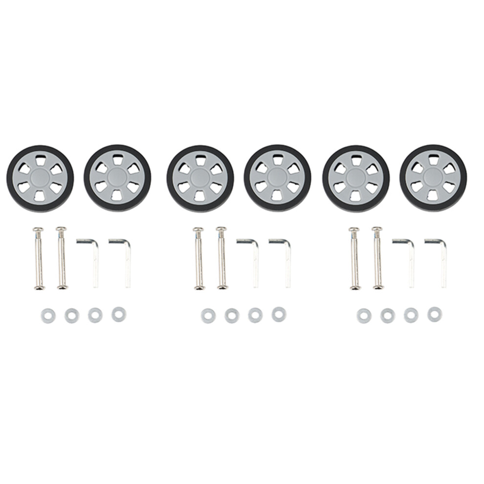 Aircraft Suitcase Pulley Rollers Mute Wheel Parts Repair 60X12mm 4712071145400