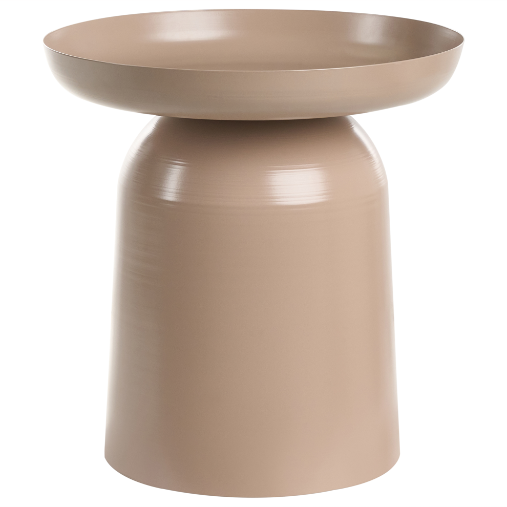 Side Table TORRENS Metal Taupe