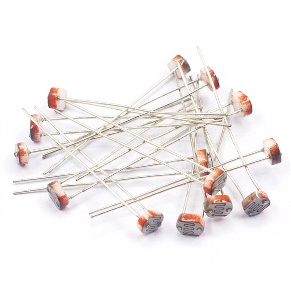 20 Parts/Lot Ldr Photo Lightsensitive Resistor Gl5506 5516 5528 5537 5539 5547 5549 5 Mm Photoresistor Photoelectric For(Gl5547) 6493810316838