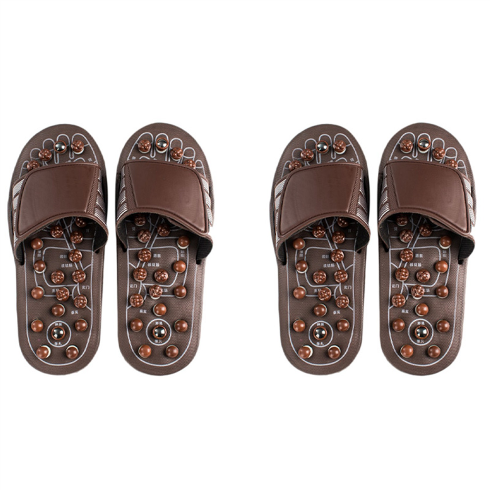 Omã¤Rkt Acupressure Foot Massager Massage Slippers Reflexology Sandals M