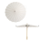 Ombrellone da spiaggia in carta da 5 pezzi, 60 cm, bianco 5
