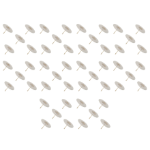 Ombrellone da spiaggia in carta da 5 pezzi, 60 cm, bianco