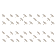 Ombrellone da spiaggia in carta da 5 pezzi, 60 cm, bianco