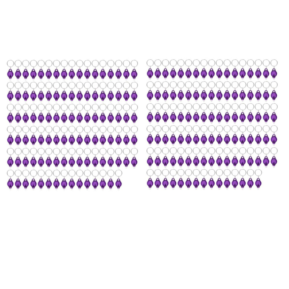 Confezione Da 100 Torce Portachiavi A Led,-image