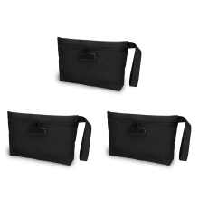 Borsa impermeabile con cerniera e lucchetto per contanti, cellulare B