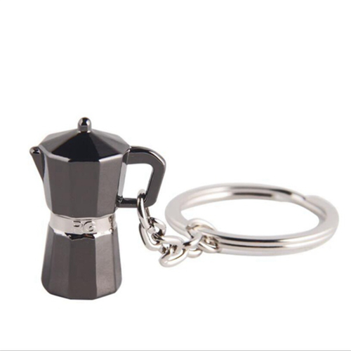 Portachiavi con pressino per caffè espresso, 5 pezzi 2