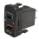 Car Fast Charger Adapter with Voltmeter for Land Cruiser 4