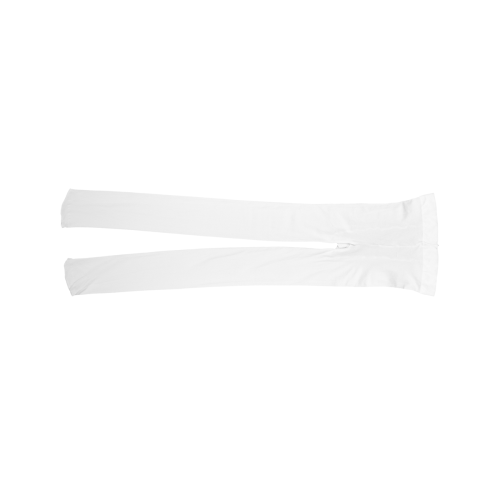 Collant in velluto bianco tinta unita per donna 1
