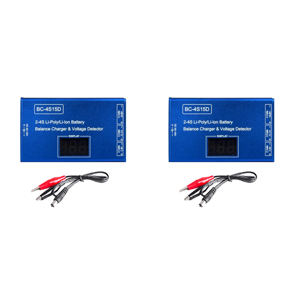 Bc-4S15d Battery Lipo Li-Ion Balance Charger Voltage Detector 4712071153092