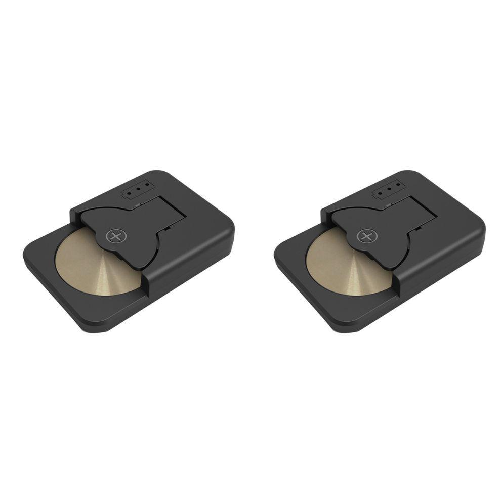 Usb C Coin Cells Button Battery Charger For Lir1025/1220 A Black 4712071155577