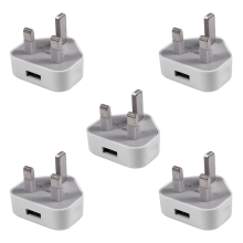 Universal USB UK Plug 3 Pin Wall Charger Adapter(1 port)