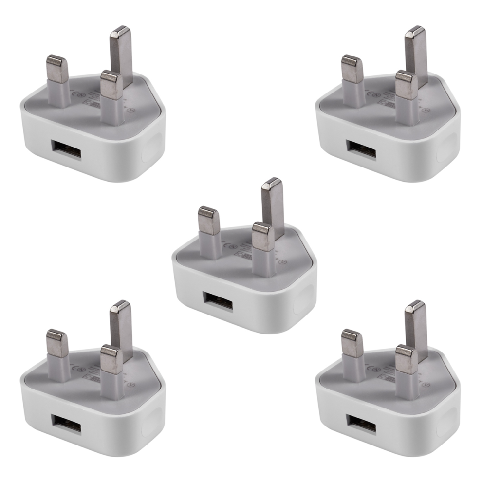 Universal USB UK Plug 3 Pin Wall Charger Adapter(1 port)