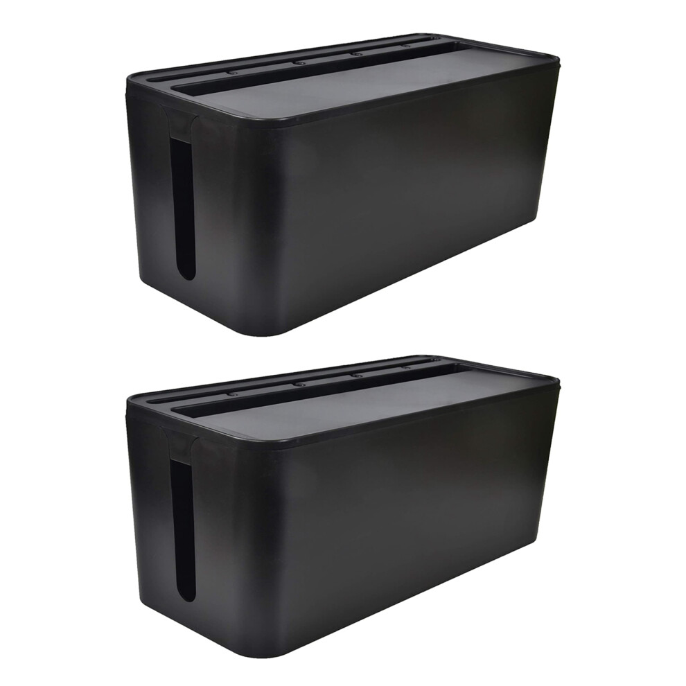 Cable Management Box For Desk Cable Management And Strip Box(Black) 4712071156659