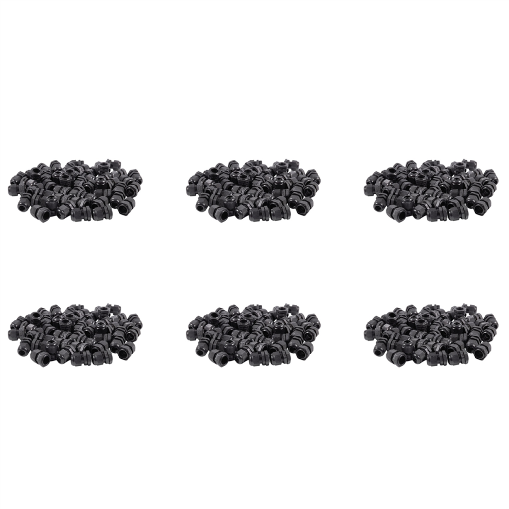 50 X Plastic Waterproof Connector Pg11 5-10Mm Diameter Cable Gland 4712071157779