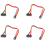 4X Festplatte Daten Netzteil Integrierte Kabel Kleine 4Pin Buchse 1