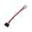 Adapter-Konverterkabel SATA-Strombuchse auf Molex-Stecker, 6 Zoll 2