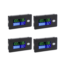 Battery Capacity Monitor,10-100V Battery Meter,12V 24V 48V Percentage