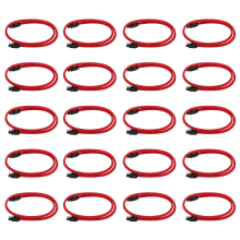 50CM SATA 3.0 III SATA3 7pin Data Cable 6Gb/s SSD Cables(Red)