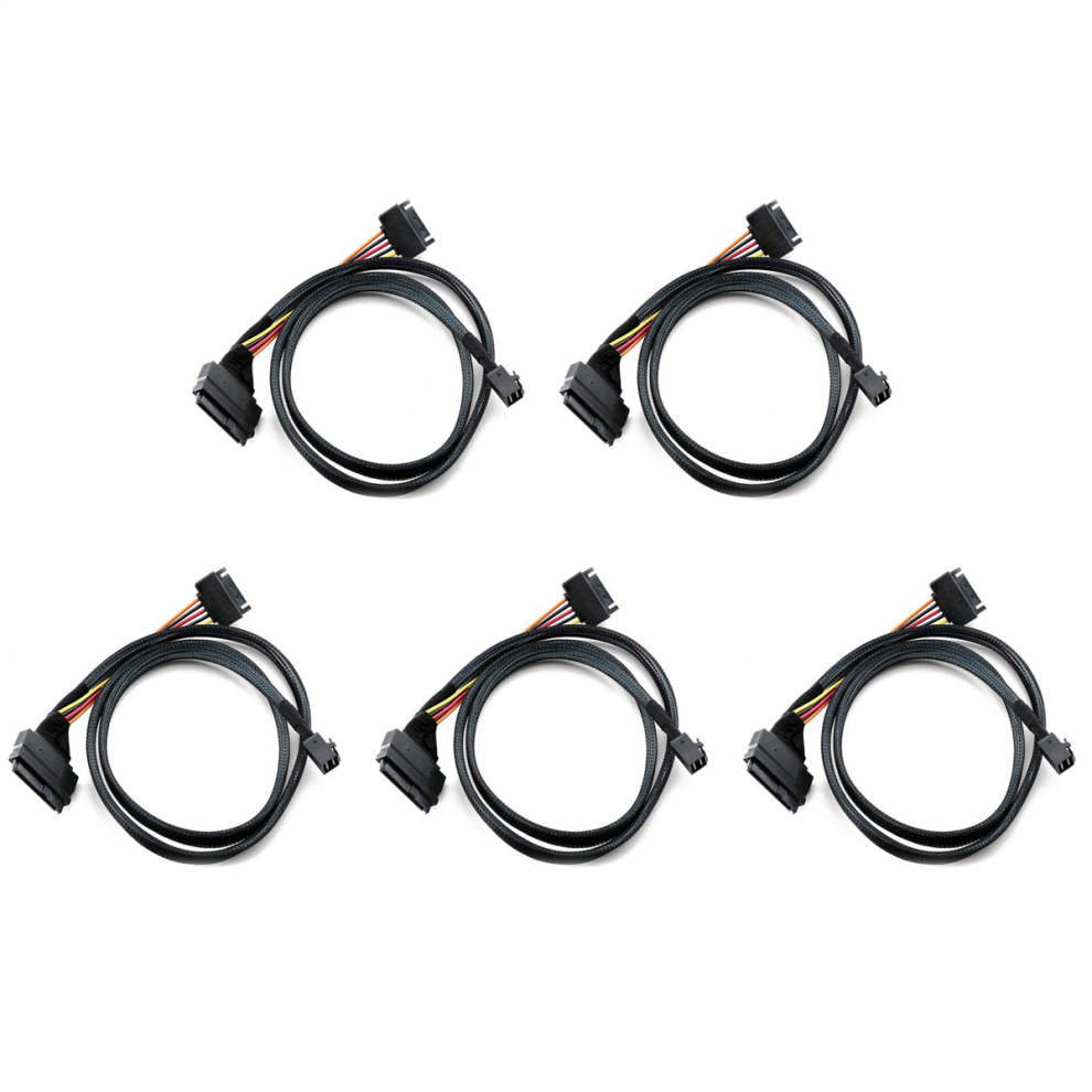Built-In 12G Mini Sas Hd To U.2 / Sff-8643 To Sff-8639 Cable 0.5M 4712071159148
