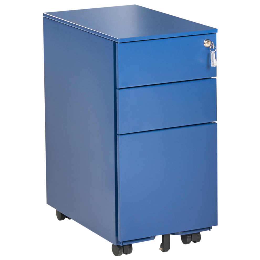 Storage Unit BOLSENA Metal Blue